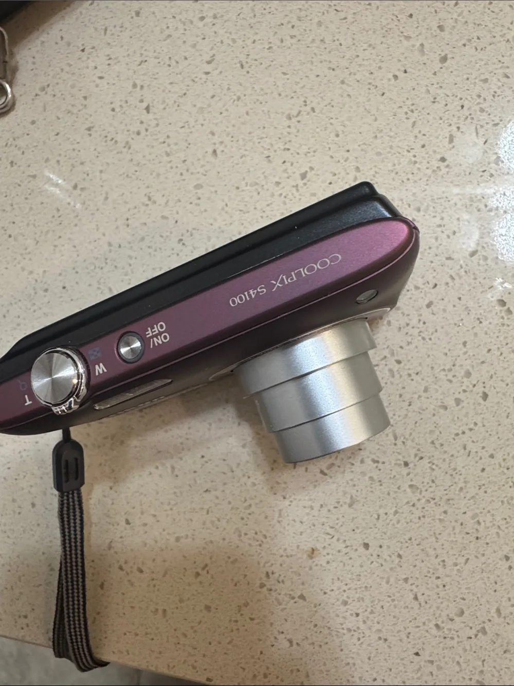 Nikon COOLPIX Compact Digital Camera - Plum S4100